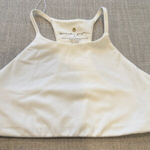 Spiritual Gangster Cream Tank Top